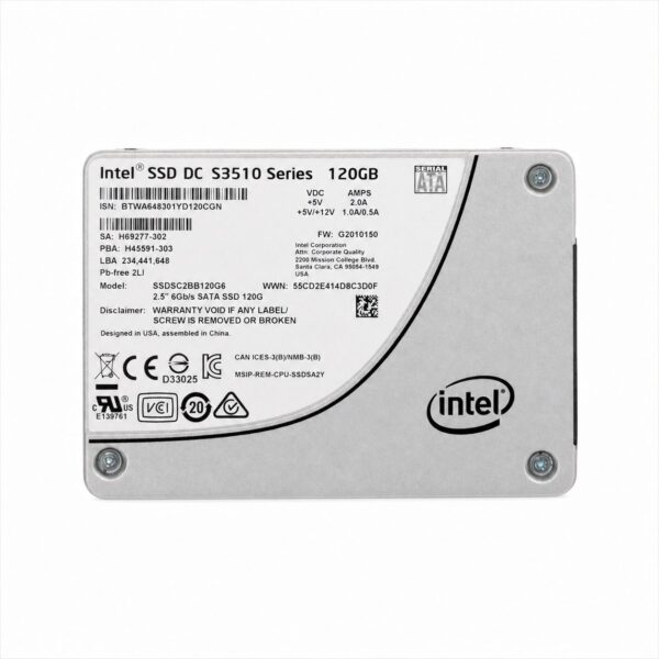 Intel SSD DC S3510 Series (120GB) SSDSC2BB120G6