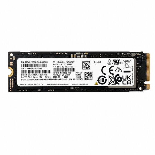 Samsung PM9A1 256GB NVMe SSD