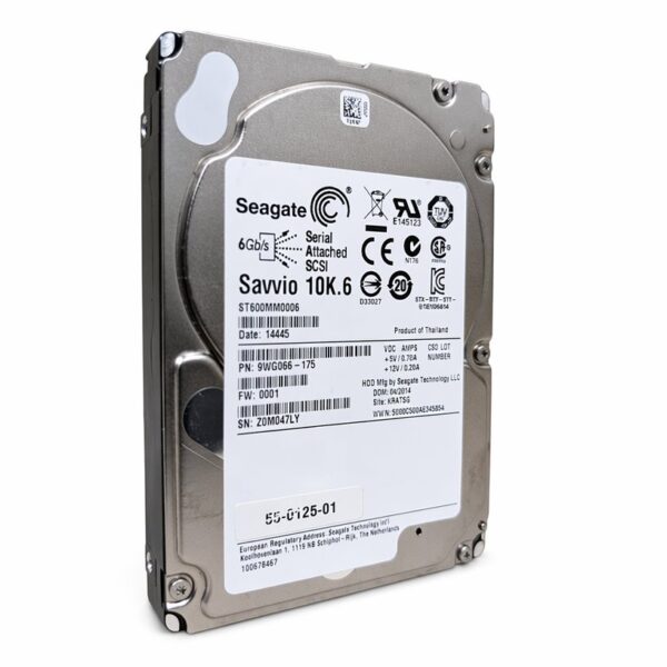 Seagate ST600MM0006 2.5" 600GB 10K RPM 6Gb/s SAS HDD Drive 9WG066-175