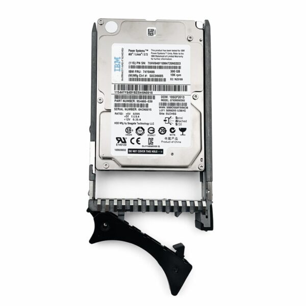 manual-16a6118c-2 IBM 74Y6496 300GB 2.5" 15K RPM SAS HDD Hard Disk Drives