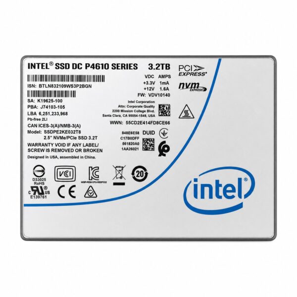 Intel SSD DC P4510 Series — 3.2TB SSDPE2KE032T801
