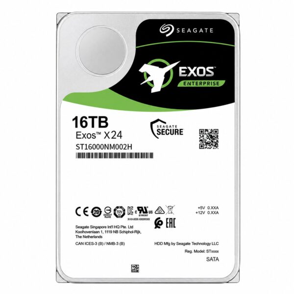 manual-318007fa-2 Seagate Exos X24 16TB Enterprise Hard Drive SATA 6 Gb/s 7.2K