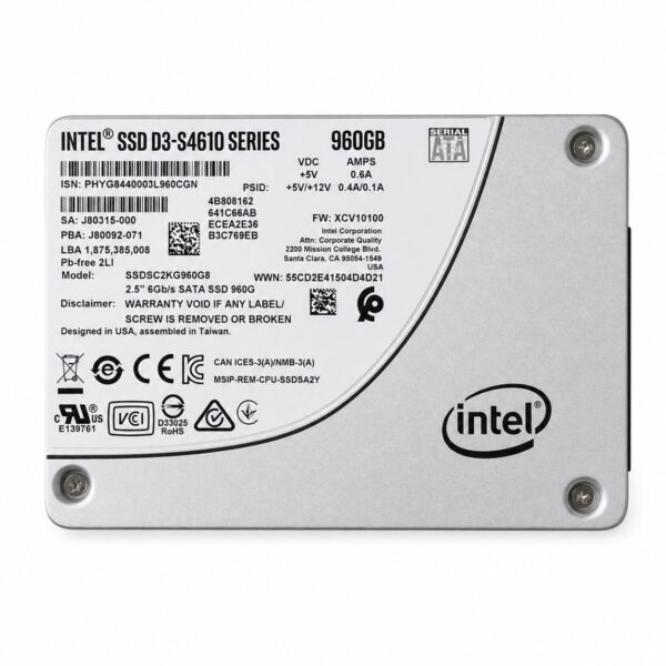 manual-331ca3a2-2 Intel SSD D3-S4610 Series SSDSC2KG960G8