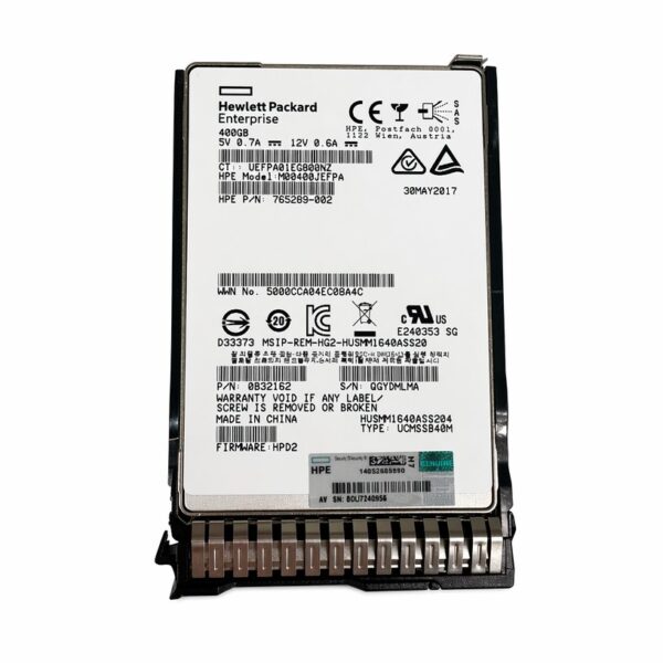 manual-4a0d2b78-0 HP 400GB SAS 12G SFF SSD - 802582-B21, 802599-001,802907-001