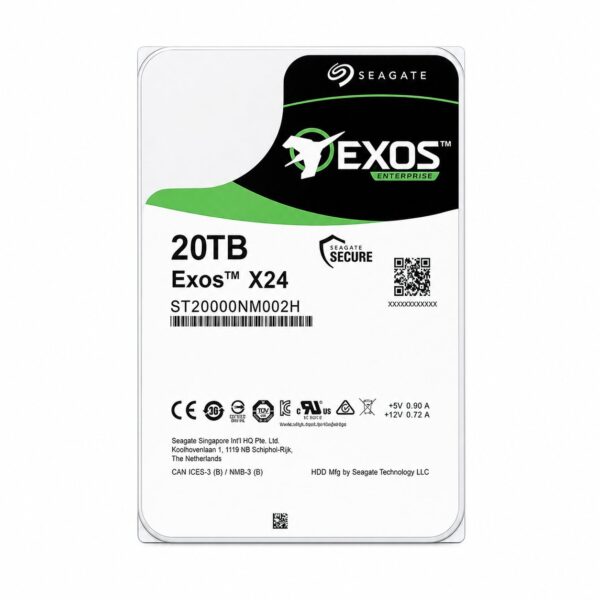 manual-6bde2851-0 Seagate Exos X24 20TB Enterprise Hard Drive 3.5 7.2K SATA 6 Gb/s
