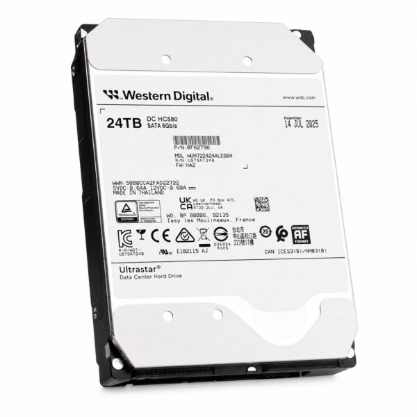 manual-6da03334-2 Western Digital Ultrastar DC HC580 24 TB SATA 6 Gb/s