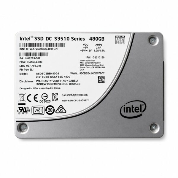 Intel SSD DC S3510 Series SSDSC2BB480G6