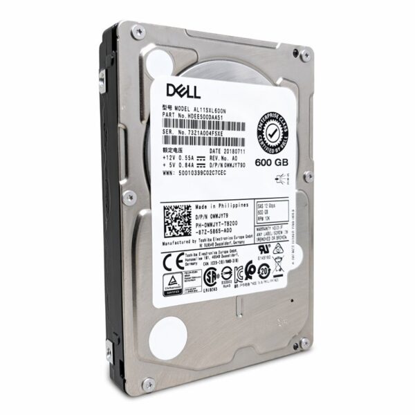 manual-6ee0f2c6-0 Dell AL13SXL600N 600GB 6Gbps 15K RPM 2.5 SAS HDD Drive PN: 0WPJY9
