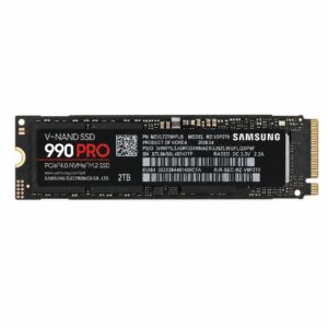 Samsung 990 PRO PCIe 4.0 NVMe M.2 SSD 2TB (2,000 GB)