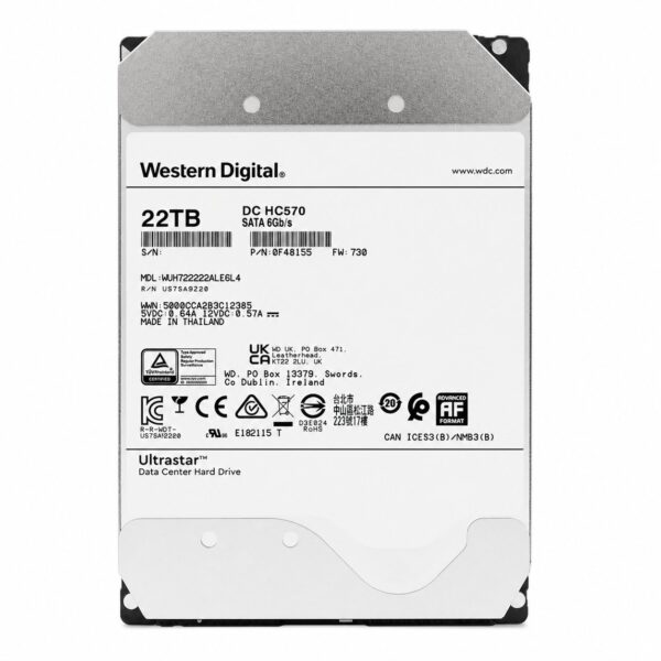 manual-933476e0-2 Western Digital Ultrastar DC HC570 22 TB SATA 6 Gb/s