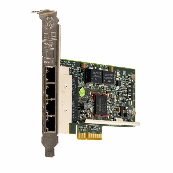 IBM P/N:00E2872 Quad-Port Gigabit PCIe x4 Ethernet-TX Network Adapter