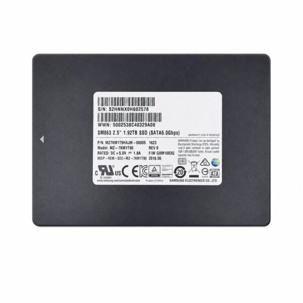 manual-a14dfb11-0 Samsung PM863a 1.92TB Enterprise SATA SSD
