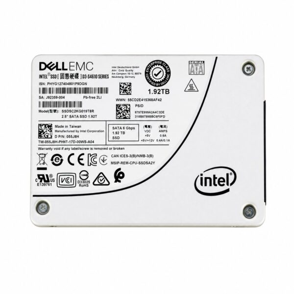 manual-a4abd0b8-1 Intel SSD D3-S4510 Series (1.92TB, 2.5in SATA 6Gb/s) SSDSC2KG019T8