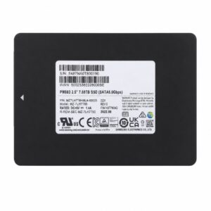 Samsung PM883 7.68 TB SATA 6.0 Gbps SATA III, 3.0  MZ7LH7T6HMLA-00005