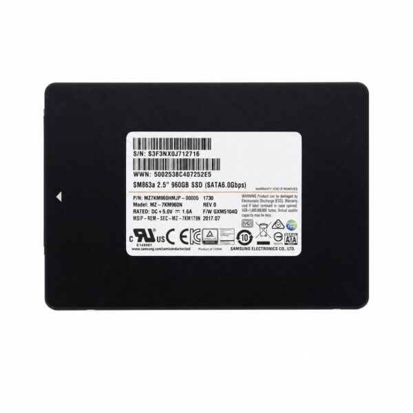 manual-d35711c7-1 Samsung PM863a 960GB Enterprise SATA SSD