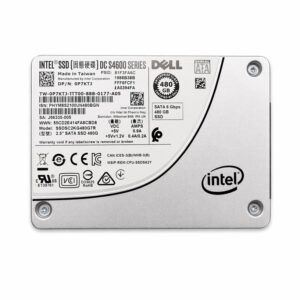 Dell 480GB DC S4600 Series Sata SSD 6Gbps SSDSC2KG480G7R PN: 0P7KTJ