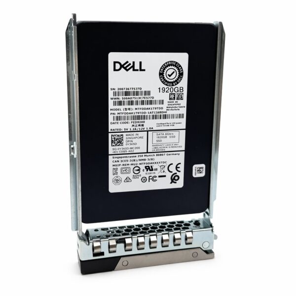 manual-ee331727-2 Dell 0VJ36D 1.92TB Read Intensive 2.5" SATA SSD MTFDDAK1T9TDD