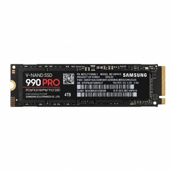 manual-f0012cf5-0 Samsung SSD 990 PRO 4TB (4,000 GB) M.2 (2280)