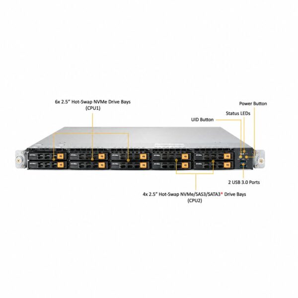 Supermicro SuperServer SYS-1029U-TN10RT