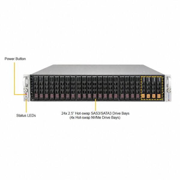 Supermicro SuperServer SYS-2028U-E1CNR4+ / SYS-2028U-E1CNR4T+