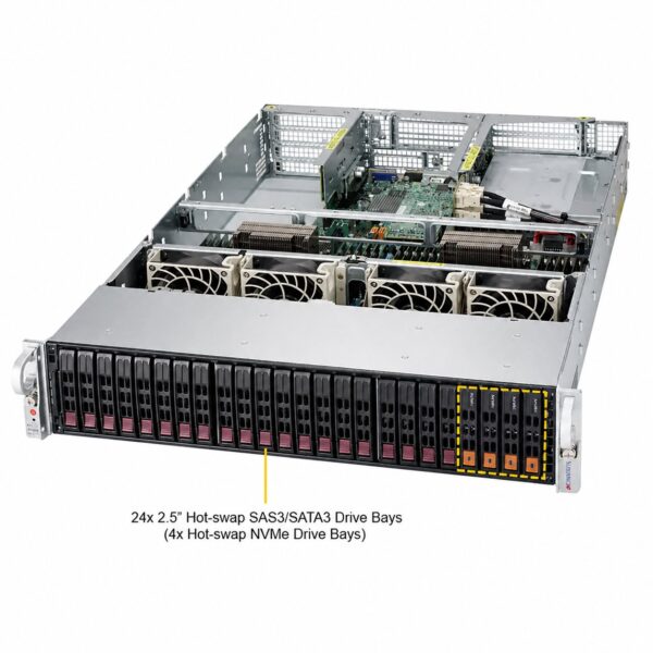 Supermicro SuperServer SYS-2028U-E1CNR4+ / SYS-2028U-E1CNR4T+